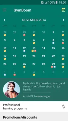 GymBoom android App screenshot 7